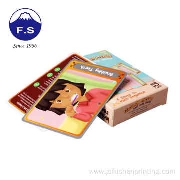 Customized Children Studying Playing Card Set